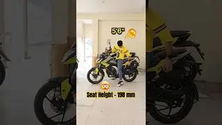 Bajaj Pulsar N125 Seat Height Check for Average Height Riders 