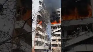 Russia attacks Zaporizhzhia a Ukrainian city 
