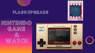Взлом Nintendo Game & Watch Обновление флэш чипа 16Mb НА РУССКОМ
