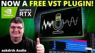 NVIDIA RTX Noise Removal FREE VST Plugin - Setup Guide!
