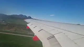 Взлет из Минеральных Вод.