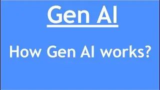 Introduction to AI & ML - Part 9 : How Gen AI creates new content? | ChatGPT | GPT-3 Model