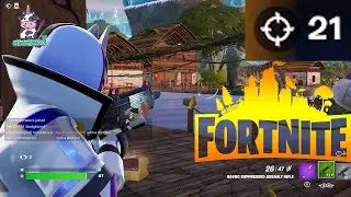 EPIC FORTNITE BATTLE ROYALE: 21 KILLS, SO CLOSE TO VICTORY! 😱🏆