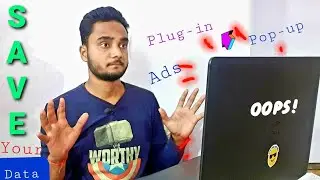 How to save data when using Google Chrome in Laptop ?