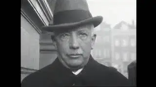 Richard Strauss in Amsterdam 1924, short film. (Composer of Also sprach Zarathustra)