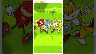 Sonic I'm Rich #sonic #cute #animation #sega #knuckles #tails