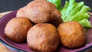 ФАРШИРОВАННЫЕ КОТЛЕТЫ В БУЛГУРЕ/İÇLİ KÖFTE