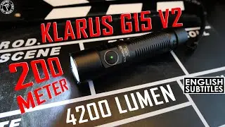 Klarus G15 .V2 - Kompakter Taschenfluter mit ordentlich Leistung