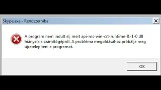 FIX api-ms-win-crt-runtime-l1-1-0.dll is missing | ITFroccs.hu