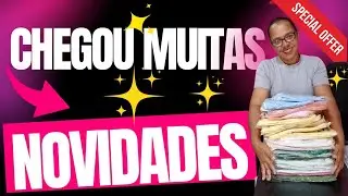 🚨VLOG DE NOVIDADES COMPRAS DE FINAL DE ANO, MUITAS PEÇAS LINDAS. ...
