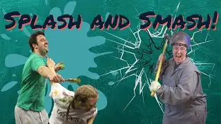 Throwing Paint and Breaking Stuff!! Splash Lab/Smash Lab Experience