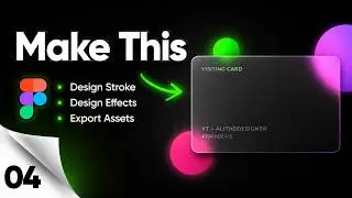 Glassmorphism UI Design Tutorial for Beginners