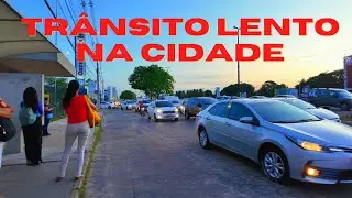 TRÂNSITO LENTO NA CIDADE - JOÃO PESSOA - BRASIL