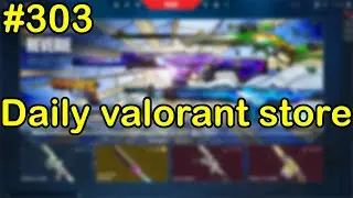 Daily valorant store - I got Glitchpop Knife (Day303)