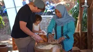 Memasak Thiwul Bersama Nick Molodysky di Pasar Kakilangit