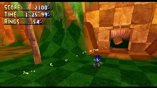 Sonic GDK: Green Hill Paradise Act 2 - Sega Joystick Run