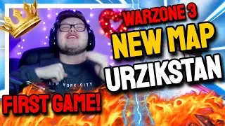 Aydan Jumps New Warzone 3 Map Urzikstan! W/Swagg & SuperEvan - First React First Game!