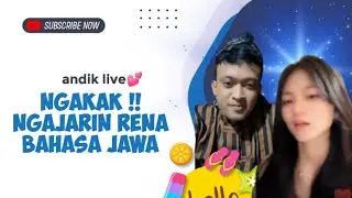 NGAKAK !! ANDIK NGAJARIN RENA BAHASA JAWA