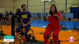BikeCine na TV Globo, programa É de Casa, link ao vivo.