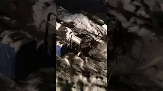 бурение скважины зимой ч38😁