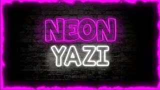 Pixellab Neon yazı nasıl yapılır?
