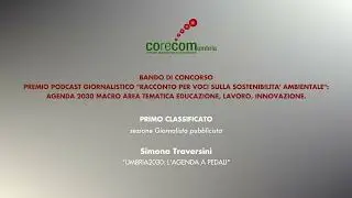 Simona Traversini "Umbria 2030, l'agenda a pedali"