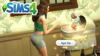 How To Age Up Baby Into Toddler (Grow Up Baby Guide) - The Sims 4
