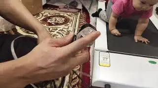 Распаковка беговая дорожке компактная беговая дорожка.