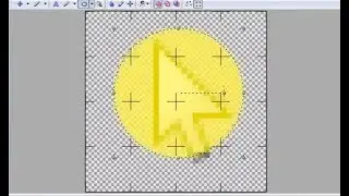 YELLOW CIRCLE CURSOR HOW TO CREATE IT'S SIMPLE