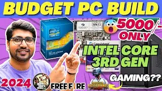 5000 /- RS  PC BUILD🔥BUDGET PC BUILD 2025 INDIA🔥BEST PC BUILD UNDER 5000🔥INTEL GAMING PC BUILD🔥