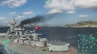 Graf Spee in Raptor Rescue operation  - WoWs