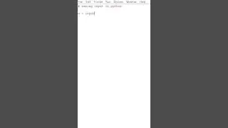 HOW TO TAKE INPUT IN PYTHON FROM USER | 