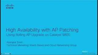 High Availability with Access Point Patching on the Catalyst 9800 Wireless Controllers