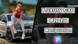 PicsArt luxury car concept photo manipulation | Luxury car photo editing | Abhay Editing |