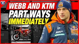 Webb OUT at KTM: Cooper and KTM Part Ways Immediately, What's Next? | Racer X Rapid News