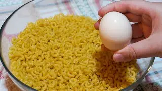 ❗ Have you tried the pasta with EGGS? ⁉ AFTER TRYING, YOU CANNOT EAT WITHOUT EGGS. 😋💯