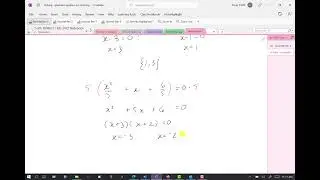 Solving Quadratic Equations by Factoring