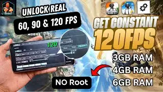 How to Get 120FPS in PUBG/BGMI 3.7 Update⚡| 100% Working Method😱 | No Ban Trick!💯