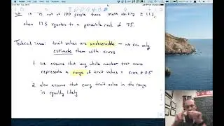Psychometrics - Lecture 1 - Computing percentile ranks