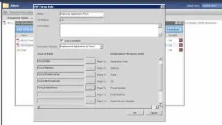 PDF Form Extraction Rules in FileHold Document Management Software