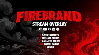 Ultimate Stream Overlay for Twitch, YouTube, & Facebook Live (605 Graphics!)
