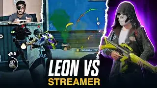 Leon vs Streamer | BGMI Fastest 4 Finger Player ? Ace dominator lobby