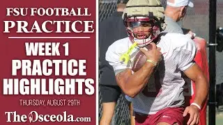 FSU Football | Highlights from Seminoles’ first practice of Boston College week