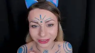 Black Kitty  АСМР Пришелец 2 ч 👽 Неразборчивый шепот 👄 Движения рук 🖐️ ASMR 👻