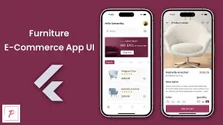 Furniture Exommerce App UI in Flutter | Furnitureex