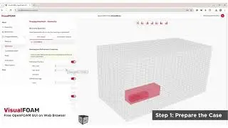 Introducing VisualFOAM - A Free OpenFOAM GUI on Web Browser