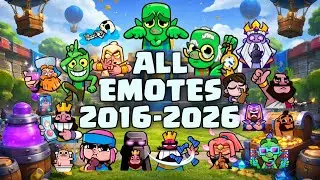All 539 Clash Royale Emotes (2016-2026)