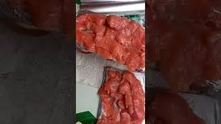 Ласось заготовка дома.