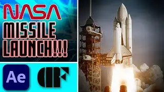 How to Add a NASA ROCKET LAUNCH to your SHOT!!! | After Effects Tutorial