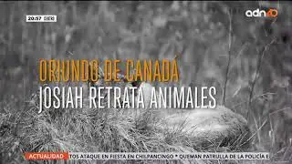 Niño toma fotografías de animales para hacer conciencia sobre la caza